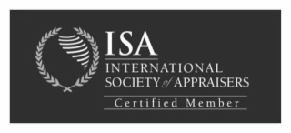 ISA INTERNATIONAL SOCIETY OF APPRAISERS CERTIFIED MEMBER logo