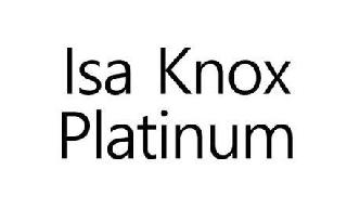 ISA KNOX PLATINUM logo