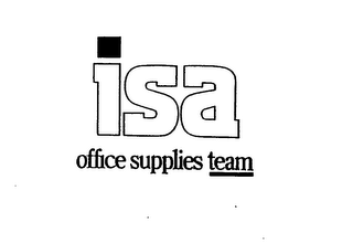 ISA OFFICE SUPPLIES TEAM logo
