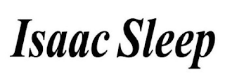 ISAAC SLEEP logo