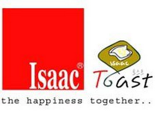 ISAAC TOAST THE HAPPINESS TOGETHER.. logo