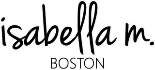 ISABELLA M. BOSTON logo