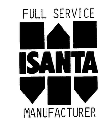 ISANTA FULL SERVICE MANUFACTURER logo