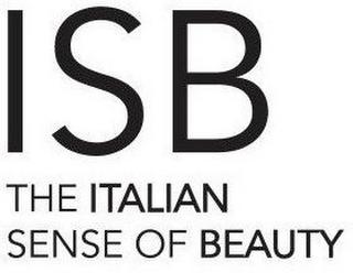 ISB THE ITALIAN SENSE OF BEAUTY logo