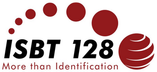 ISBT 128 MORE THAN IDENTIFICATION logo