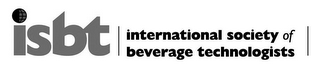 ISBT INTERNATIONAL SOCIETY OF BEVERAGE TECHNOLOGISTS logo