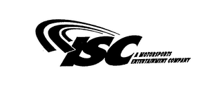 ISC A MOTORSPORTS ENTERTAINMENT COMPANY logo