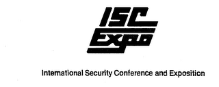 ISC EXPO INTERNATIONAL SECURITY CONFERENCE AND EXPOSITION logo