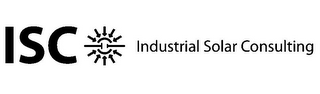 ISC  INDUSTRIAL SOLAR CONSULTING logo