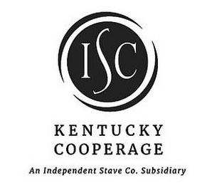 ISC KENTUCKY COOPERAGE AN INDEPENDENT STAVE CO. SUBSIDIARY logo