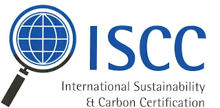 ISCC INTERNATIONAL SUSTAINABILITY & CARBON CERTIFICATION logo