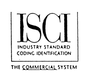 ISCI INDUSTRY STANDARD CODING IDENTIFICATION THE COMMERCIAL SYSTEM logo