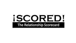 ISCORED! THE RELATIONSHIP SCORECARD logo