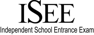 ISEE INDEPENDENT SCHOOL ENTRANCE EXAM logo