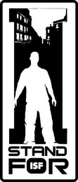 ISF I STAND FOR logo