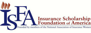 ISFA INSURANCE SCHOLARSHIP FOUNDATION OF AMERICA FOUNDED BY MEMBERS OF THE NATIONAL ASSOCIATION OF INSURANCE WOMEN logo