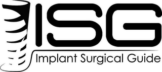ISG IMPLANT SURGICAL GUIDE logo