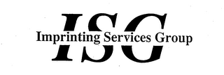 ISG IMPRINTING SERVICES GROUP logo