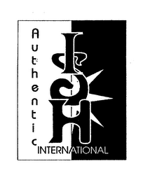ISH INTERNATIONAL AUTHENTIC logo