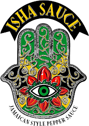ISHA SAUCE logo