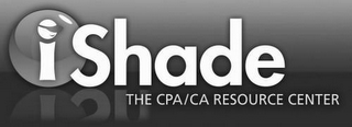 ISHADE THE CPA/CA RESOURCE CENTER logo