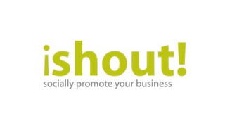 ISHOUT! SOCIALLY PROMOTE YOUR BUSINESS logo