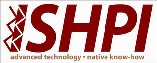 ISHPI ADVANCED TECHNOLOGY · NATIVE KNOW-HOW logo