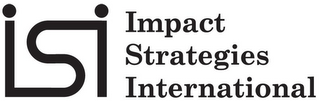 ISI IMPACT STRATEGIES INTERNATIONAL logo