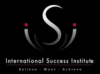 ISI INTERNATIONAL SUCCESS INSTITUTE BELIEVE - WANT - ACHIEVE logo