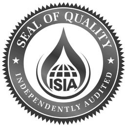 ISIA SEAL OF QUALITY INDEPENDENTLY AUDITED logo