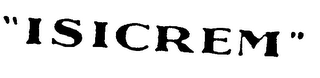 "ISICREM" logo