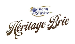 ISIGNY STE MÉRE HERITAGE BRIE logo