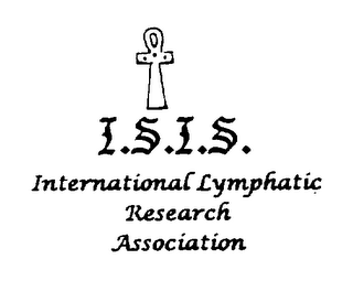 I.S.I.S. INTERNATIONAL LYMPHATIC RESEARCH ASSOCIATION logo