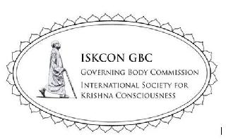 ISKCON GBC GOVERNING BODY COMMISSION INTERNATIONAL SOCIETY FOR KRISHNA CONSCIOUSNESS logo