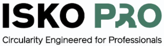ISKO PRO CIRCULARITY ENGINEERED FOR PROFESSIONALS logo
