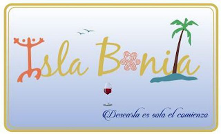 ISLA BONITA. DESEARLA ES SOLO EL COMIENZO. logo
