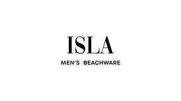 ISLA MEN'S BEACHWARE logo
