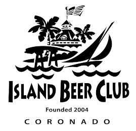 ISLAND BEER CLUB FOUNDED 2004 CORONADO logo