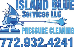 ISLAND BLUE SERVICES LLC PRESSURE CLEANING 772.932.4241 logo