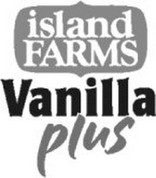 ISLAND FARMS VANILLA PLUS logo