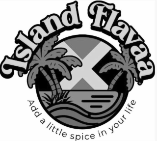 ISLAND FLAVAA ADD A LITTLE SPICE TO YOUR LIFE logo