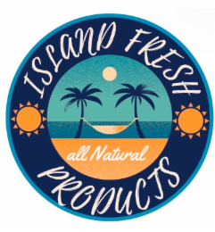 ISLAND FRESH PRODUCTS ALL NATURAL logo