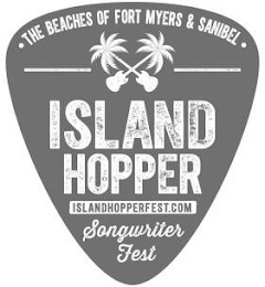 ISLAND HOPPER SONGWRITER FEST · THE BEACHES OF FORT MYERS & SANIBEL · ISLANDHOPPERFEST.COM logo