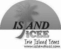 ISLAND ICEE IRIE ISLAND ICEES WWW.ISLANDICEE.COM logo