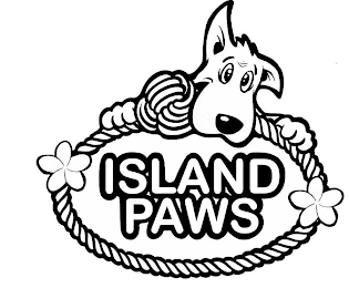 ISLAND PAWS logo