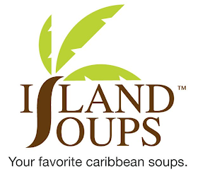 ISLAND SOUP YOUR FAVORITE CARRIBBEAN SOUPS. logo