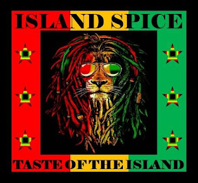 ISLAND SPICE TASTE OF THE ISLAND logo