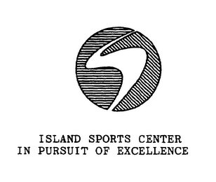 ISLAND SPORTS CENTER IN PURSUIT OF EXCELLENCE logo