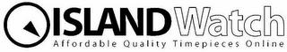 ISLAND WATCH AFFORDABLE QUALITY TIMEPIECES ONLINE logo