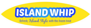 ISLAND WHIP REFRESH ISLAND STYLE WITH THIS FROZEN TREAT logo